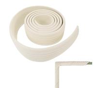 Self Adhesive Plumbing Hider Sponge Tape, Pole Padding Plumbing/Garage Pole/Basketball Hoop Wrap Padding, Each Piece 2m in Length, Foam Tape for Free Cutting Duct Aesthetics(Beige,3pcs)