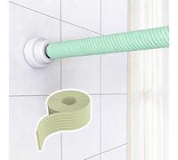 Self-Adhesive Pole Pad for Round/Square Rods - Home Gym Collision Barrier Wrap Waterproof Post Crash Cover for Basement/Garage (Beige 50 pcs)