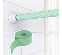 Self-Adhesive Pole Pads for Home Gym & Garage - Waterproof Round/Square Rod Padding Wraps Collision Barrier Crash Covers (Green 50 Pcs) - Durable Protection
