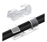 Self-Adhesive Punch-Free Base Holder 360 Degree Freely Rotating Socket Holder Power Strip Wall Mount with Wire-Wound Design Power Strip Holder for Kitchen Home Office (B)