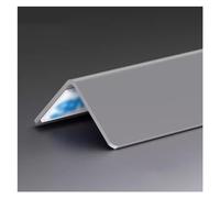 Self-Adhesive PVC Corner Protection Profile 40x40mm, Anti-Collision Shield Edging Trim Strips, High Edge Protection for Walls, Durable Corner Strips for Safety