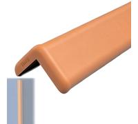 Self Adhesive PVC Edge Protector, Corner Guards with Air Cushioned Design for Wall, Desk, Bed, Stairs - 1.2m Length, Superior Impact Protection