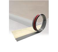 Self Adhesive PVC Floor Transition Strip, Removable Edge Trim Molding for Carpet Tile Laminate Flooring, Flexible Gap Cover(Gray,1-3mm 3x500cm)