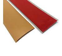 Self Adhesive PVC Transition Strip 2in Wide Flat Saddle Threshold for Floor Tile Laminate(Yellow,3m/10ft)