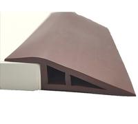 Self-Adhesive PVC Trat Strip Door Thresholds Unpunched Ed Trim Height Adjustment Profile 1M/2M/4M/5M Lengths Perfect for Seamless Flo Trat 9m Total.