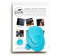 Self-Adhesive Ripstop Nylon Repair Patch Kit - 30-Second Fix for Tents, Jackets, Sleeping Bags, Backpacks & Beach Gear - Festival, Camping & Vanlife Essential - 7 Pre-Cut Patches (Turquoise)