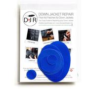Self-Adhesive Ripstop Nylon Repair Patch Kit - 30-Second Fix for Tents, Jackets, Sleeping Bags, Backpacks & Beach Gear - Festival, Camping & Vanlife Essential - 7 Pre-Cut Patches (Royal Blue)