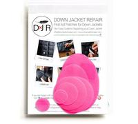 Self-Adhesive Ripstop Nylon Repair Patch Kit - 30-Second Fix for Tents, Jackets, Sleeping Bags, Backpacks & Beach Gear - Festival, Camping & Vanlife Essential - 7 Pre-Cut Patches (Pink)