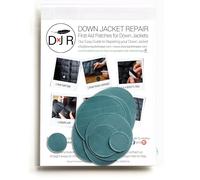 Self-Adhesive Ripstop Nylon Repair Patch Kit - 30-Second Fix for Tents, Jackets, Sleeping Bags, Backpacks & Beach Gear - Festival, Camping & Vanlife Essential - 7 Pre-Cut Patches (Pigeon Grey)