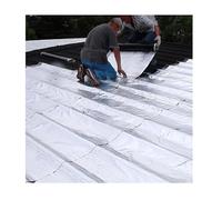 Self Adhesive Roof Ice and Water Shield Durable Flashing Tape for Seam Leak Repairs Roofing Felt for Windows and Driveways Available in Various Widths and Lengths (T1.5mm/W1*L5m)