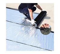 Self-Adhesive Roof Sealant,Asphalt Membrane,Asphalt Roof Shingles Repair Tape,Asphalt Tarmac Joint Crack Sealer Fabric,1.2/1.5/2mm Thickness,Weatherproof and Reliable(THK1.5mm/W1*L5m)