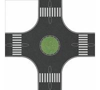Self Adhesive Roundabout 160 x 160mm for 40mm wide road N Gauge Busch 1102
