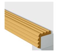 Self-Adhesive Safety Foam Strips - W Shape Edge Protectors for Furniture and Glass Table Corners, Prevents Injuries and Damage