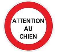 Self Adhesive Safety Sign, Rigid, Round, Laminated, Waterproof and UV Resistant, Diameter 24 cm