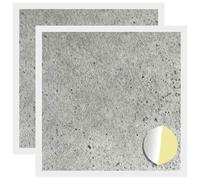 Self Adhesive Screw Cover Concrete Grey 2 Pieces Coated Paper 20x20mm Mounting Hardware for DIY Supplies, Building Accessories for Renovation and Repair