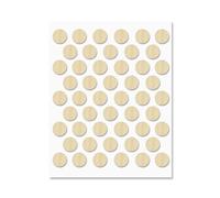 Self-Adhesive Screw Hole Stickers - Peel Stick Dust Proof Tape, Water Resistance PVC Caps for Wood Cabinets, Furniture, Drawer, Wardrobe, Kitchen, Table (Maple, 14 mm)