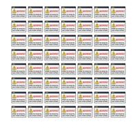 Self-Adhesive Sealing Stickers 500pcs Roll for Box Baking DIY