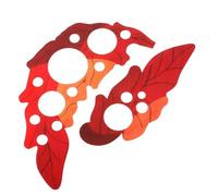 Self Adhesive Shape Guitar Guard 2Pcs PVC Guitar Pickguards Acoustic Electric Self Grape Leaf Style Protect Sound Hole Decor Accessories
