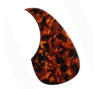 Self Adhesive Shape Guitar Guard Acoustic Guitar Pickguard Teardrop Shape Tortoise 2