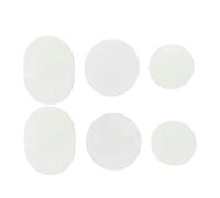 Self-adhesive Shoe Patch Kit 6 Pieces 1.97 × 1.57 Inches, Sneaker and Boot Repair Pads for Toe and Heel, Non Slip Waterproof Inserts for Men and Women, Ideal for Outdoor Activities and Travel
