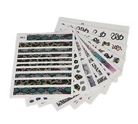 Self Adhesive Snake Nail Sticker, Snake Pattern Nail Stickers Snake Pattern for Manicure for Home for Manicure Store for Nail Salon
