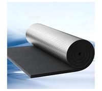 Self Adhesive Soundproof Foam Mat 20MM Thick Aluminum Foil Roll for Walls Car Noise Reduction Insulation 1*5m/3.2*16.4ft Effective Soundproofing Solution