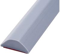 Self-Adhesive Splash Protection Strip Shower, Walk-In Shower Floor Water Barrier, Shower Water Stop for Wet and Dry Separation, Shower Threshold Water Damage for Bathroom and Kitchen (Grey, 100 cm)