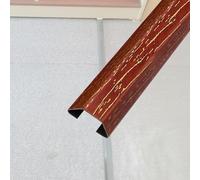 Self-Adhesive Stainless Steel Cable Trunking Cover, 36" Long, Sturdy Wire Concealer Raceway for Hiding Cables & Cords, 5 PCS Red, Width 3.9" - Organize & Protect!