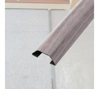 Self-Adhesive Stainless Steel Cable Trunking Cover, 36" Wire Concealer Raceway for Hiding Cords, Sturdy Cable Cover Strip (Gray, 5 PCS, 2" Wide)