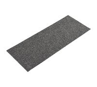Self Adhesive Stair Mats 15 Pack 65x28 cm Charcoal Gray Non Slip Easy to Clean Indoor Outdoor Safety Rug for Steps Anti Skid Protection