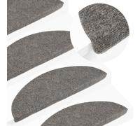 Self-adhesive Stair Mats Carpet Stair Treads Stair Step Protector Rug vidaXL