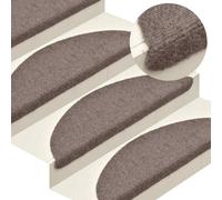 Self-adhesive Stair Mats Decoration Stair Protector Anti-slip Stair Rug vidaXL