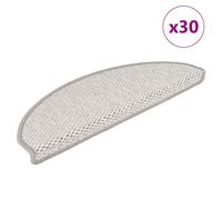 Self-adhesive Stair Mats Stair Treads Protector Rug Sisal-Look 15 pcs vidaXL