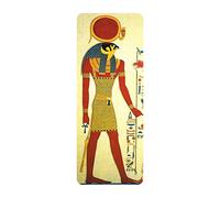 Self-Adhesive Sticker, Ancient Egypt Ancient Egyptian Sun God Ra Papyrus Pattern