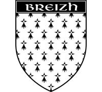 Self-Adhesive Sticker Brittany Government - 45x58mm