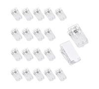 Self-Adhesive Sticky Clips - 20 PCS Double-Sided Adhesive Spring Clips for Wall, Perfect for Tapestry, Posters, Photos, Memo Notes, Office & Home Use