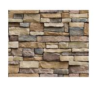 Self Adhesive Stone Wallpaper 3D Effect Brick Mural Wall Decals