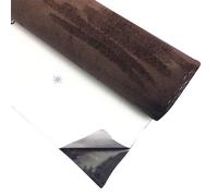 Self-Adhesive Suede Look Car Wrap - High Elastic Automotive Film for Furniture, Sofas & Car Interiors (Brown, 50 x 149 cm)