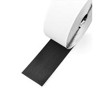 Self-Adhesive Tape, 20 + 40 mm Wide, Hook Tape, Strong Fastening, for Fly Screens, Insect Protection Curtains, Magnetic Thermal Door Curtain, Window Seals, Without Tape, Black