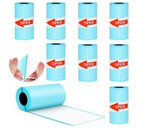 Self-Adhesive Thermal Label Stickers 9 Rolls Thermal Paper Roll for PeriPage P1 Mini Printer, PeriPage A6 Series Pocket Thermal Printers, PAPERANG P1/P2 Mini Photo Printer (57 x 30mm)