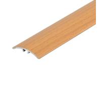 Self Adhesive Threshold Door Bar Strip 900mm x 37mm Floor Transition Strip for Laminate Flooring, Carpet, Tile & Vinyl, Hidden Fixing Door Threshold Trim with Height Adjusters (Beech, 37mm)