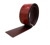 Self-Adhesive Threshold Strip, Door & Floor hing Bar, Ideal for Carpet, Laminate & Tile Eds, Brown, 4cm x 1m, Seamless Design for Easy Installat