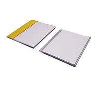 Self-Adhesive Ticket Holder, Epos Strips, Identify Locations, Products, Shelving And Racking, Perfect For Office, Store, Garage And Industrial Environment, 25Mm X 100Mm, Pack Of 100
