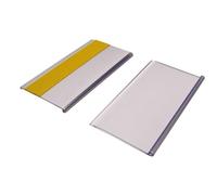 Self-Adhesive Ticket Holder, Identify Locations, Products, Shelving And Racking, Perfect For Office, Store, Garage And Industrial Environment, H. 54Mm X W. 0.1 M - Pack of 100