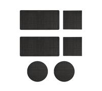Self-Adhesive Trampoline Patch Repair Kit - 3 Styles For Mat Holes Or Tears | Round Square Rectangular Tape Fix Accessories 6 Pcs
