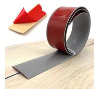 Self Adhesive Transition Strip, Extra Wide Flat Profile Seam Cover Trim Molding for Carpet to Tile, Flexible Floor Threshold Seal,