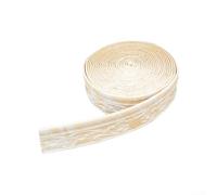 Self-Adhesive Trim, 10m x 8cm 3D Flexible Wallpaper Border, XPE Foam Wall Cladding for Kitchen Bedroom, Waterproof Frame Lines, Easy Apply Remove for Renters, White(Yellow)