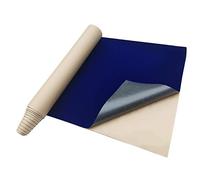 Self-Adhesive Velvet Fabric for Jewelry Display Cabinets, Eye Boxes, Photo Frame Boxes, Boutique Display Cabinets,17.7 by 100 Inches(Jewelry Blue)