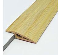 Self Adhesive Vinyl Door Threshold Flooring Transition Strip 3.3FT/1meter Carpet Edging Strip For Laminate Doorway Edge Threshold From ，Height Threshold Ramps F(Size:12-15mm,Color:Original wood grain)