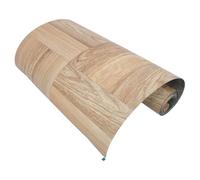 Self Adhesive Vinyl Flooring Roll, Wood Look PVC Floor Stickers | 118x23 Inch Removable Sheet, Textured Grain Finish, Slip Resistant, Covers Imperfections on Hard Floors